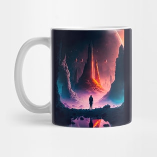 Beyond Chaos: Cosmic Beauty Mug